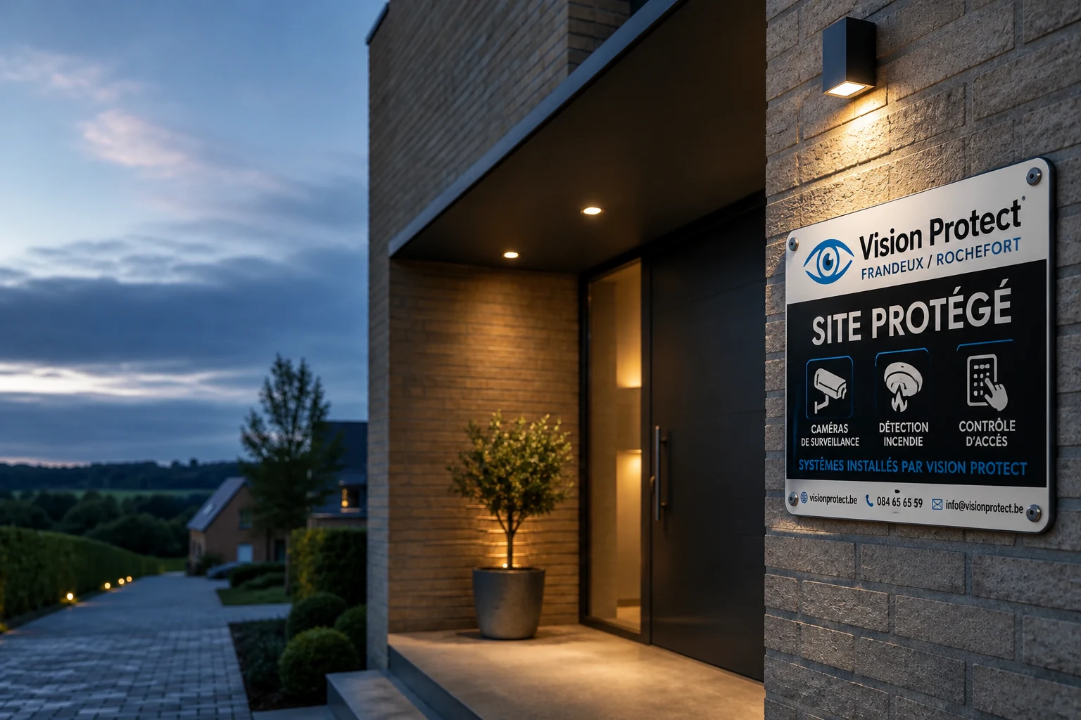 Maison protégée par Vision Protect